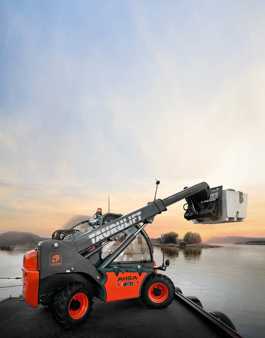 AUSA telehandler range