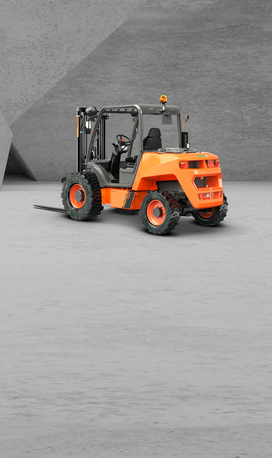 AUSA rough terrain forklift C201H