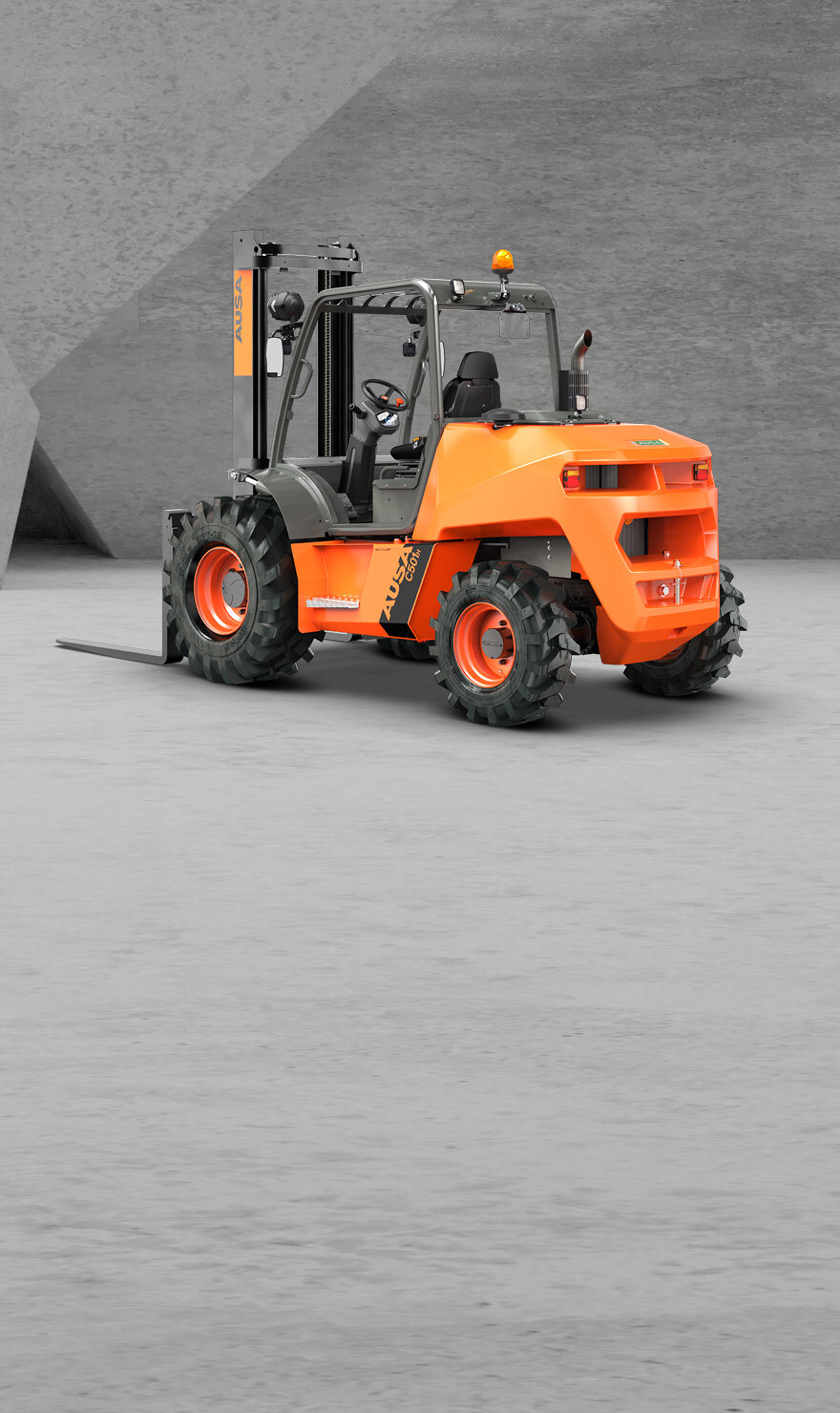 AUSA rough terrain forklift C501H